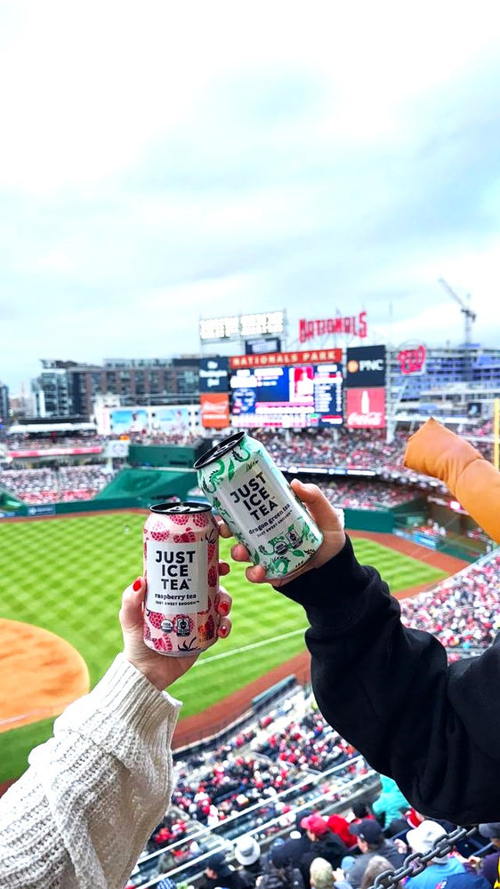 Root for The Home Tea-m: JUST ICE Tea™ Cans Now Available at Nationals Park