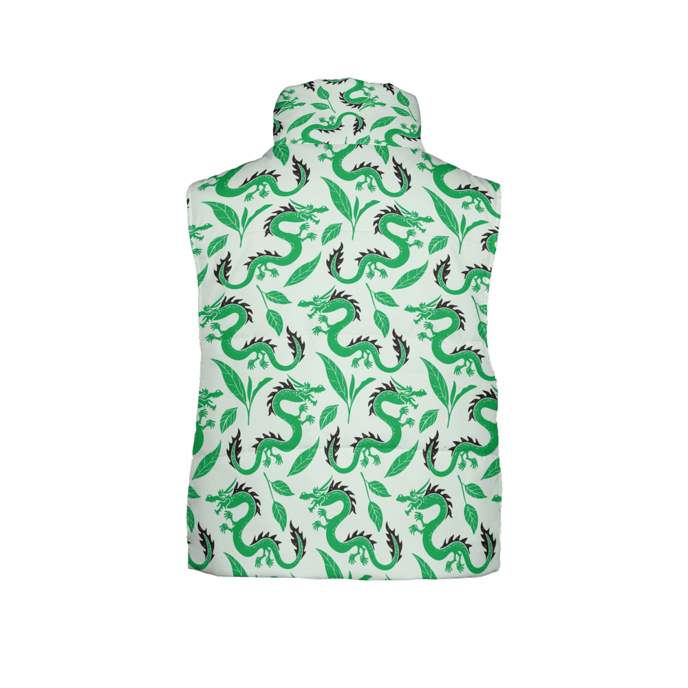 
                  
                    Load image into Gallery viewer, Women&amp;#39;s Dragon Green Vest
                  
                