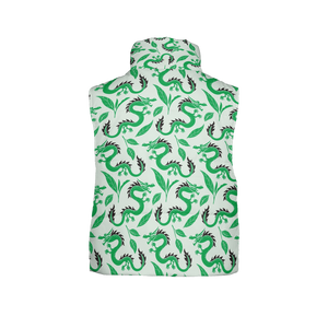 
                  
                    Load image into Gallery viewer, Women&amp;#39;s Dragon Green Vest
                  
                